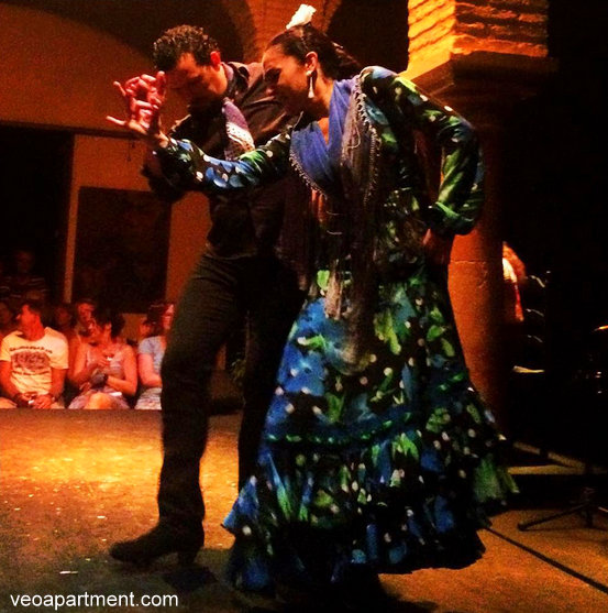noche blanco flamenco