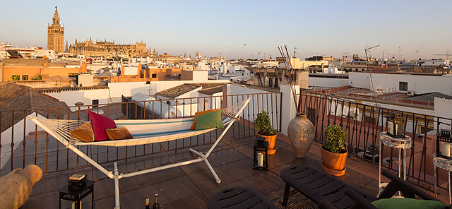 Seville rental apartment Zaragoza Terrace | 3 bedrooms, 3 bathrooms, private terrace 0816