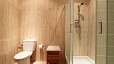 Seville Apartment - The toilet and shower are in a separate adjacent room.