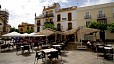 Seville Apartment - Terrace of the Altamira Bar. A courtesy breakfast is included here in the daily rate.