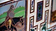 Sevilla Apartamento - Azulejos de cerámica con escenas de la obra Don Quijote de La Mancha.