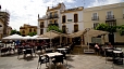 Seville Apartment - Terrace of the Altamira Bar. A courtesy breakfast is included here in the daily rate.