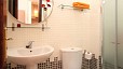 Seville Apartment - Full bathroom with shower.