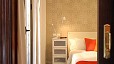 Seville Apartment - Entrance to the bedroom, furnished with a double bed.