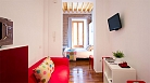 Granada Apartment - View towards the sleeping area with a double bed.