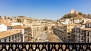 Grenade Appartement - View from the balcony towards Plaza Nueva, Alhambra, Albaicín and Sacromonte.