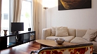 Sevilla Apartamento - Salón on sofá-cama doble, televisión de pantalla plana.