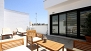 Séville Appartement - Private terrace - an ideal spot to relax and enjoy the Sevillian sunshine.