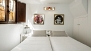 Seville Apartment - Bedroom 1 with twin beds of 90x200cm.