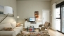 Seville Apartment - The living room is decorated in an contemporary and elegant style. 