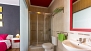 Seville Apartment - Full bathroom with shower.
