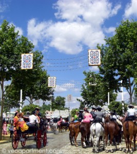 feria horse carriages