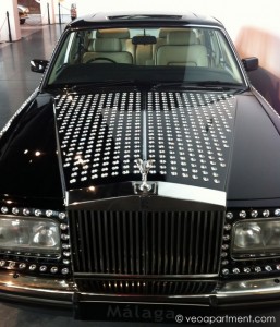 Michael Jackson's Swarovski crystal-studded Rolls Royce