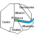Location of apartment Plaza Nueva