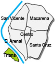 Localización apartamento Triana