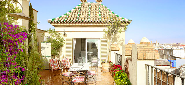 Apartamentos en Sevilla Alameda Penthouse | 2 dormitorios, 2 baños, terraza privada 0504