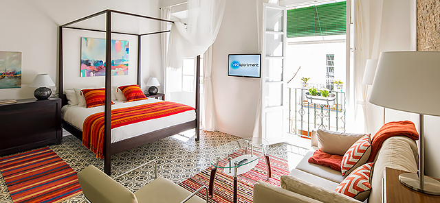 Apartamentos en Sevilla Rodrigo Triana 2 | 1 dormitorio, terraza compartida 0798
