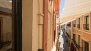 Seville Apartment - Cuna street with canopies - durring summer.