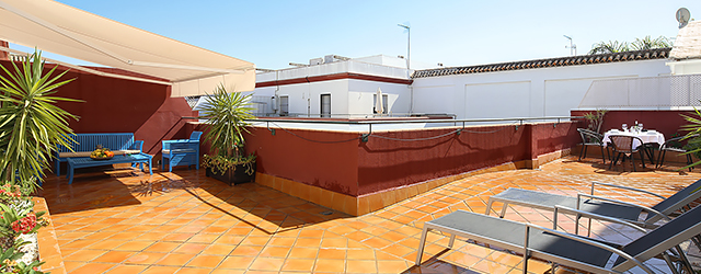 Seville rental apartment Alameda Terrace 2 | One bedroom apartment with large private terrace 0090