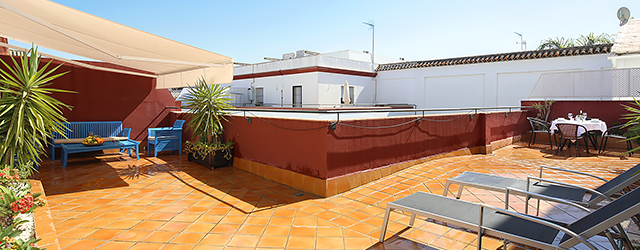 Apartamentos en Sevilla Alameda Terraza 2 | 1-dormitorio, terraza privada 0090