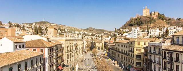 Apartamentos en Granada Plaza Nueva | Ático con terraza privada y vistas 0163