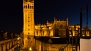 Seville Apartment - Night view of the Cathedral from the terrace.