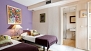 Sevilla Ferienwohnung - Lower level bedroom with twin beds and en-suite bathroom.