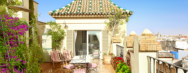 Appartements touristiques à Séville Alameda Penthouse | 2 bedrooms, 2 bathrooms, private terrace 0504