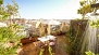 Seville Apartment - Terrace with a hot/cold water outdoor shower.