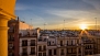 Seville Apartment - Sunrise view from the living room.