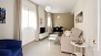Sevilla Apartamento - Living-dining area with sofa-bed.