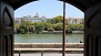 Séville Appartement - View of the bullfighting arena from the dining area (ground floor).