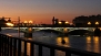 Sevilla Apartamento - Night view of Triana bridge from bedroom 1.