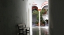 Seville Apartment - View from the entrance door of the courtyard.