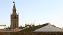 Séville Appartement - Close-up view of La Giralda from the roof-terrace.