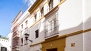 Seville Apartment - The facade of the house.