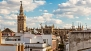 Séville Appartement - View of the Cathedral from the roof terrace.