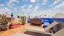 Séville Appartement - Roof-terrace with 2 deck-chairs.