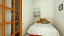 Sevilla Ferienwohnung - Bedroom No.4 with double bed (135x190cm).