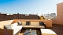 Sevilla Ferienwohnung - The second terrace is also equipped with garden furniture.