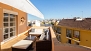 Seville Apartment - Another view of the terrace.