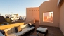Seville Apartment - Private terrace by the sunset.