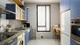Sevilla Apartamento - Large kitchen equipped with all main utensils and appliances.
