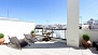 Seville Apartment - Sunny private terrace with 2 deck chairs.