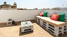 Ferienwohnung in Sevilla Alberto Lista Terrasse 12 | 1 Schlafzimmer, 2 Badezimmer, private Terrasse